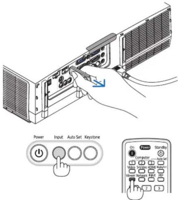 Power Input Auto Set Keystone On Power Standby Computer Auto Set Video S-Video HDMI Modulator Viewer Network Input FIP 2 5