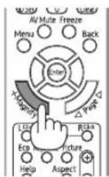 Air Mute Freeze Menu Back Enter Play Lock Eco Picture Help Aspect