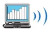 RICOH PJ WX5350N - När AirPort-status ( / ) inte visas på menyraden: - 1