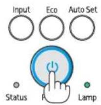 Input Eco Auto Set Status P Lamp