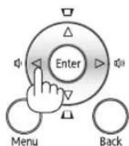 Enter Menu Back