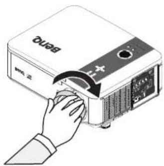 BENQ PX9600 - Installing or Removing the Optional Lens Installing the New Lens - 2