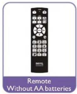 Remote Without AA batteries