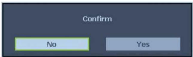 Confirm No Yes