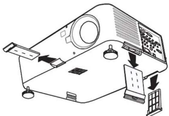 BENQ PX9600 - Cleaning the Filters - 6