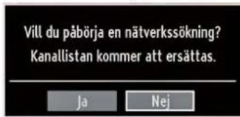 Luxor LED32LXC - Nätverkskanalsökning - 1