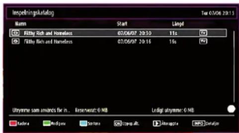 Luxor LED32LXC - Inspelningsbibliotek - 1