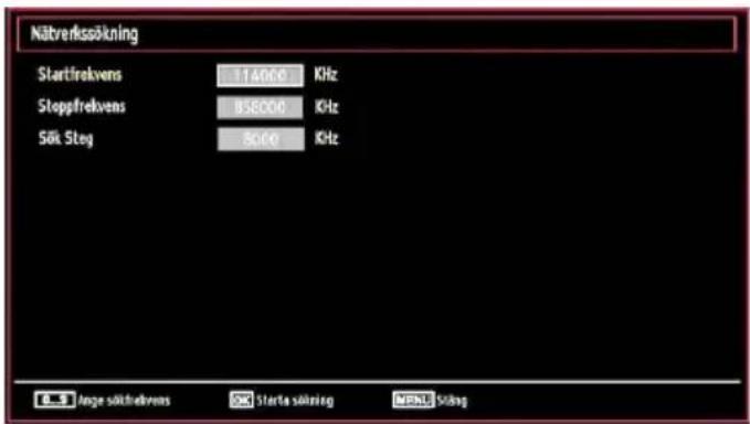 Luxor LED32DL - Nätverkskanalsökning - 2