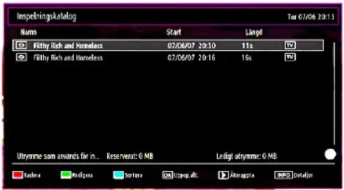 Luxor LED32DL - Inspelningsbibliotek - 1