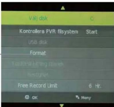 SALORA LED24SAB - PVR File System - 2
