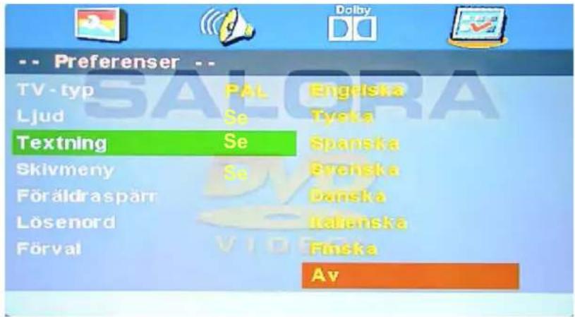 SALORA LED24SAB - Textning - 1
