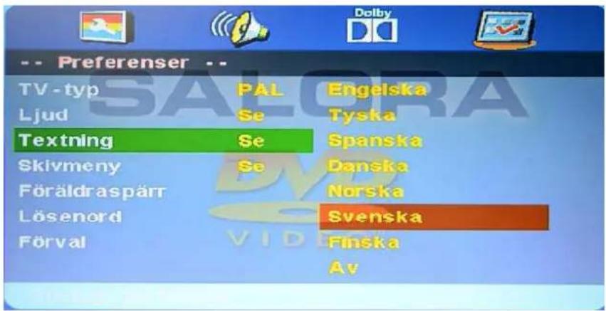 SALORA LED24DVDT - Textning - 1