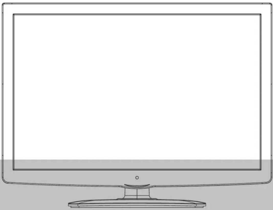 SALORA LED24NCW - 24" LED-TV med DVD och digital MPEG4 DVB-T tuner - 1