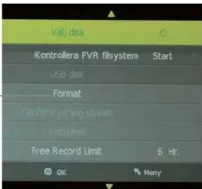 SALORA LED22SA - PVR File System - 2