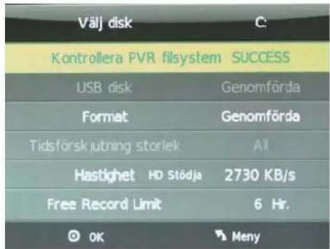 SALORA LED22SA - PVR File System - 3