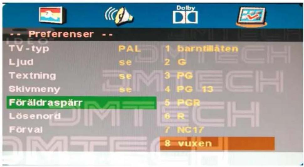 DMTECH LED24XT - Föräldraspärr - 1