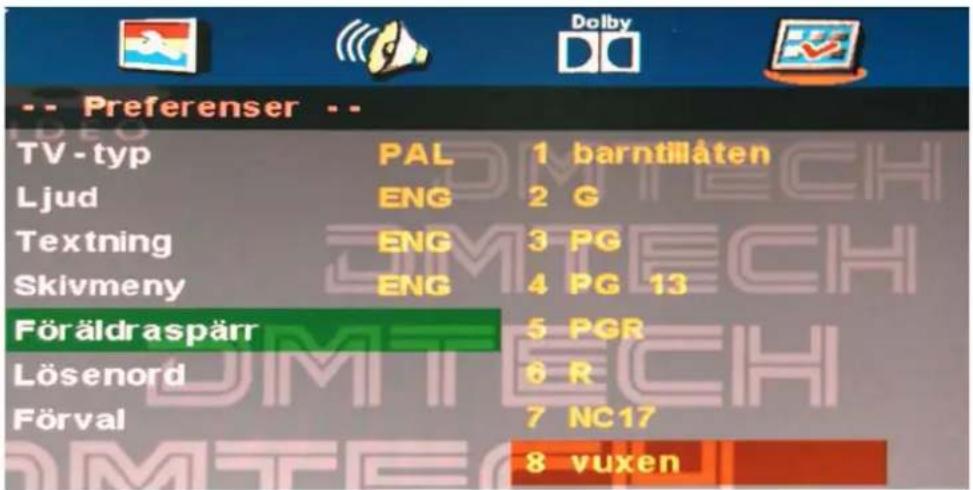 DMTECH 221N - Föräldraspärr - 1