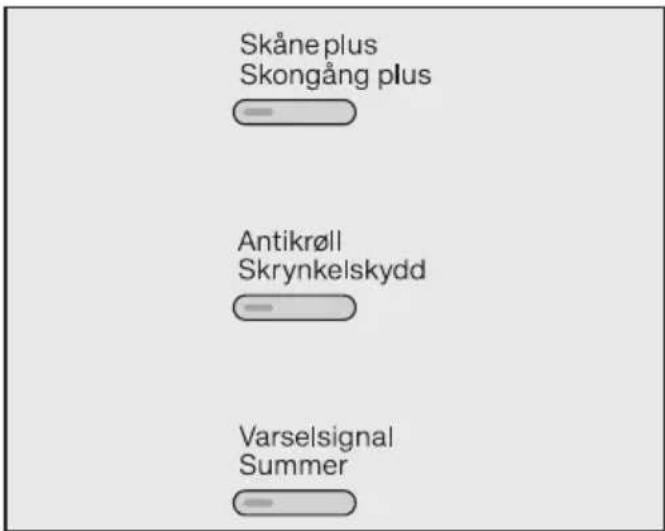 Skåne plus Skongång plus Antikrøll Skrynkelskydd Varselsignal Summer