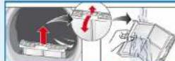 BOSCH WTW84268SN - Rengöra luddfiltret - 1
