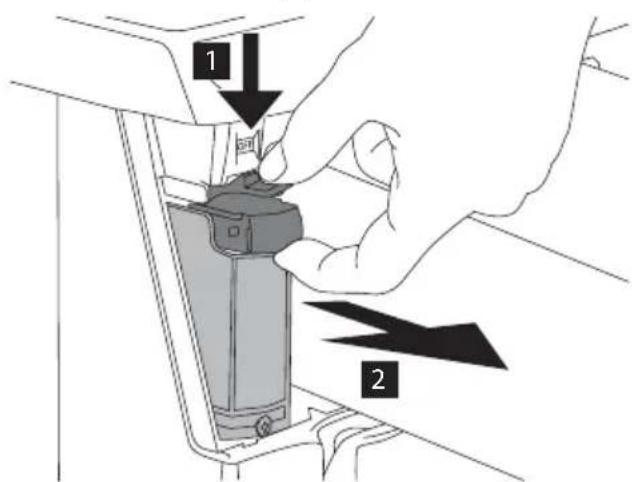 ELECTROLUX EDI97170W Iron Aid - Rengöring av ventil/filter för vattencirkulation - 1