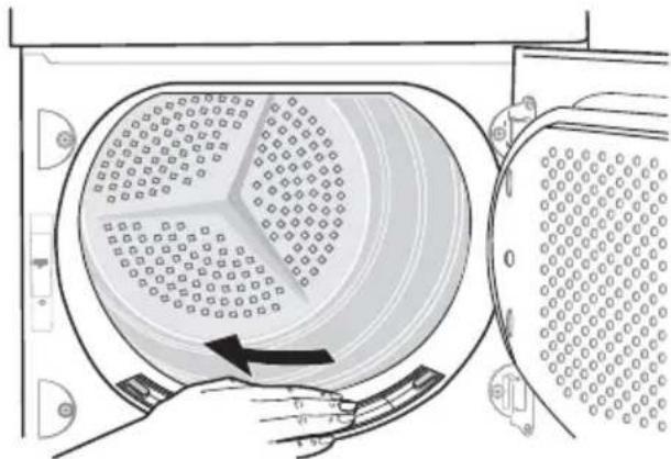 ELECTROLUX EDI97170W Iron Aid - Rengöring av luddfiltren - 1