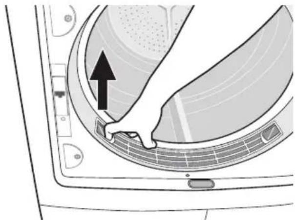 ELECTROLUX EDI97170W Iron Aid - Rengöring av luddfiltren - 2