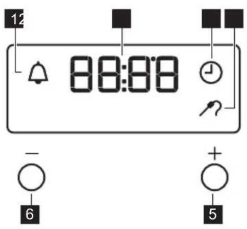 ELEKTRO HELIOS SK6620 - Temperatur-/tidsdisplay - 1