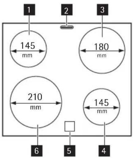 ELEKTRO HELIOS SK6603 - Beskrivning av hällen - 1