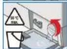 SIEMENS WM14E350 - Risk för skållning! - 3