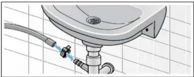 BOSCH WAP24367SN - ■ Vattenlåsanslutning - 1