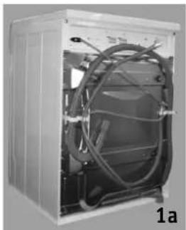 WHIRLPOOL AWM 6027 - Invändig avloppsslang - 1