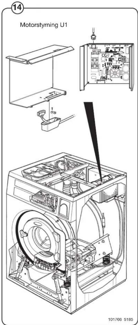 ELECTROLUX W3130H - Motorstyrning - 1