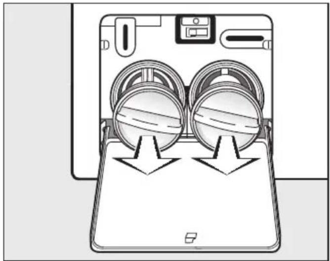 MIELE WMH 122 WPS NDS - Tömning - 2