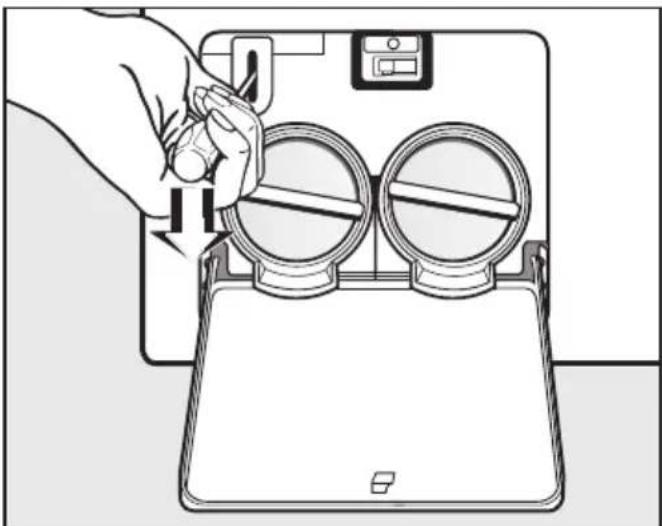 MIELE WKR 771 WPS NDS - Öppna luckan - 1