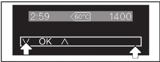 2:59 60°C 1400 OK ^