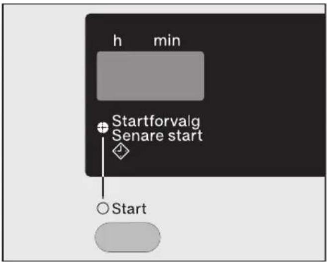 h min Startforvalg Senare start Start