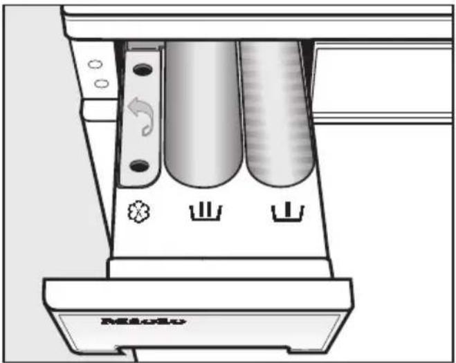 MIELE W 3375 NDS - Tillsätt tvättmedel - 1