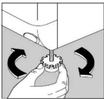 HUSQVARNA QW1100T - Nivåinställning - 1