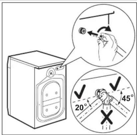 Husqvarna-Electrolux QW167272 - Tilloppsslang - 1