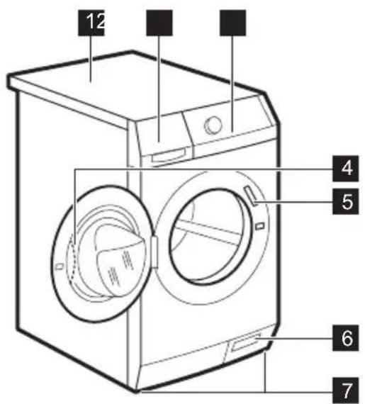 Husqvarna-Electrolux QW167272 - PRODUKTBESKRIVNING - 1