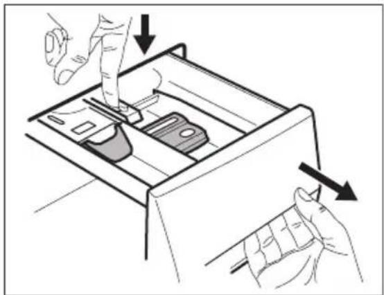 Husqvarna-Electrolux QW148480 - FYLLA PÅ TVÄTTMEDEL OCH TILLSATSMEDEL - 7