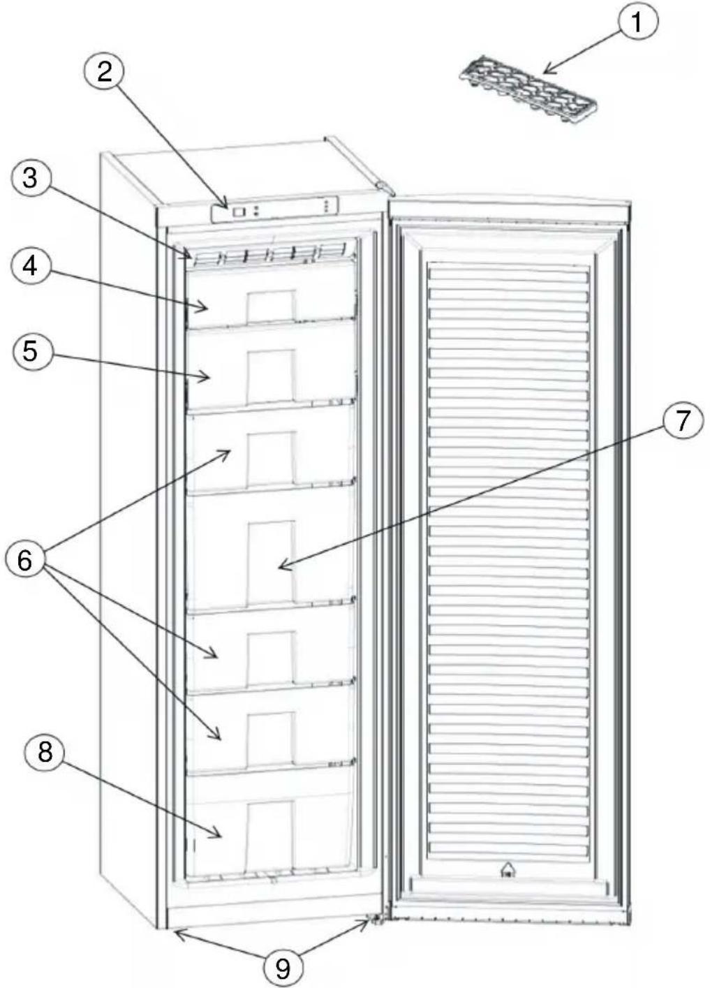Cylinda F 4185N RF - DEL 7. APPARATENS DELAR - 1
