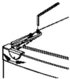 Cylinda F 185P - Byte av gångjärnssida - 4