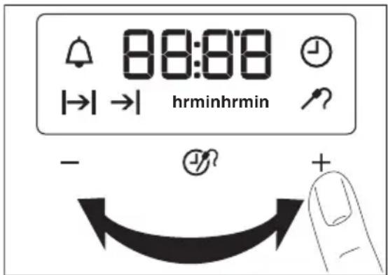 ELECTROLUX EKI6551BOX - Inställning av klockfunktioner - 1