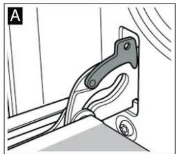 BOSCH HCE728123U - Haka av och hänga på ugnsluckan - 1