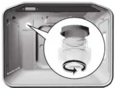 GORENJE EIC67650NW - Ugnens lampbas och sockel är under spänning. Det fi nns risk för elstöt! - 1
