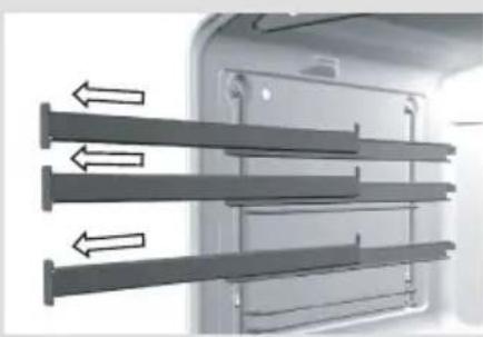 GORENJE EIC67502W - Utdragbara teleskopskenor (beroende på modell) - 1