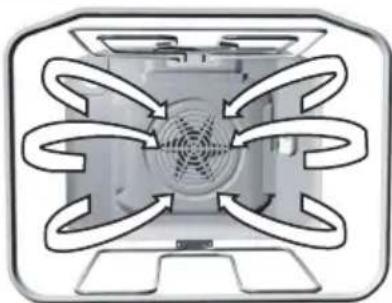 GORENJE EIC67502W - För matkonservering, använd användningsläget med nedre värmare + fl äkt. - 1