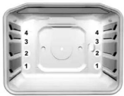 GORENJE EIC67502W - Hyllnivåer (beroende på modell) - 1