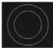 GORENJE EC8615WB - STYRA VÄRMEZONEN MED TVÅ RINGAR - 2